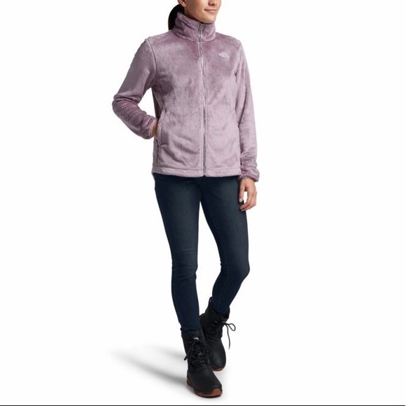 North Face Ladies Osito Jacket Ashen Purple Large - Picture 8 of 8